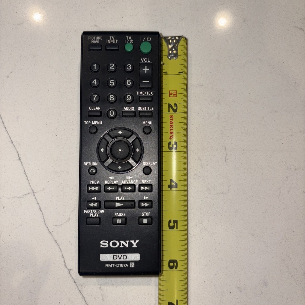 Sony OEM Remote Model RMT-D187A - Picture 4 of 4